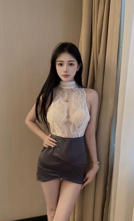 身材苗条颜值长腿嫩妹