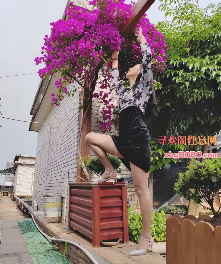 楼顶操阿姨