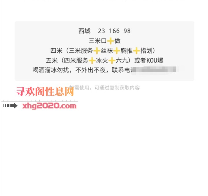 西城少妇