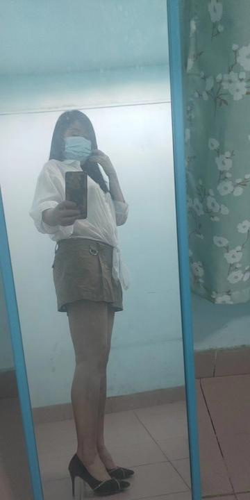 南山地铁口熟女