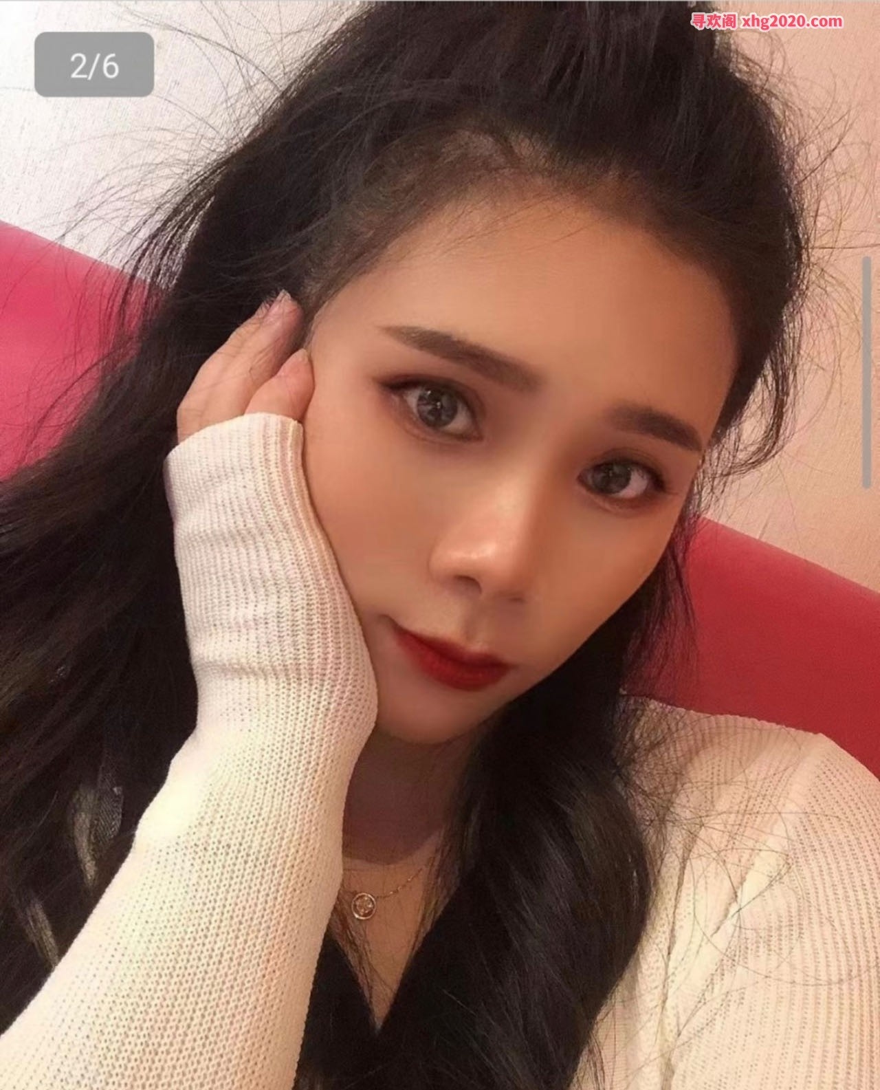 西安电视塔妹子