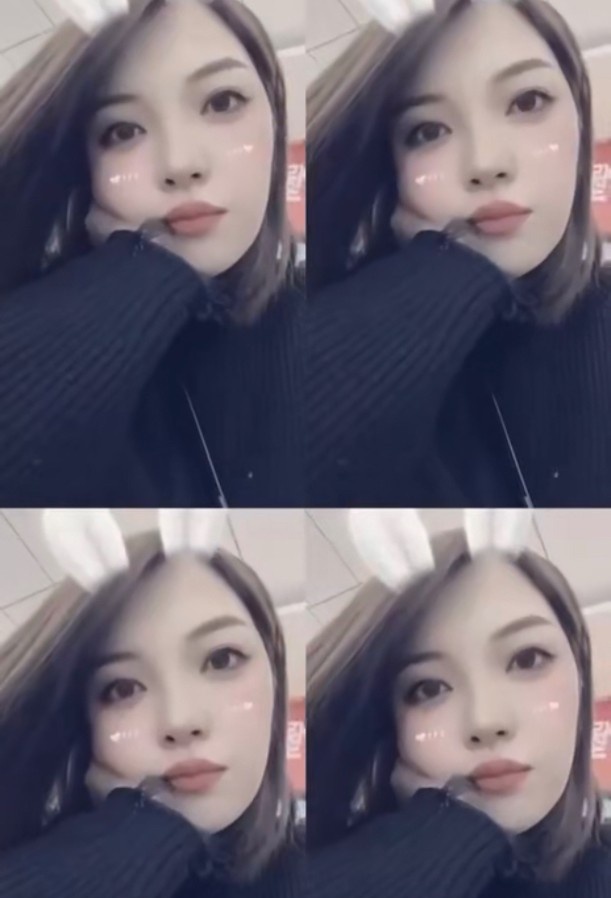 会空中飞人的妹子