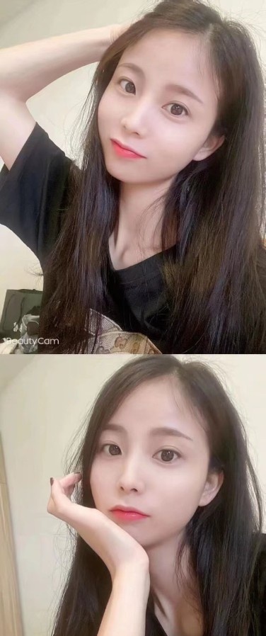兼职美女，可爱类型。