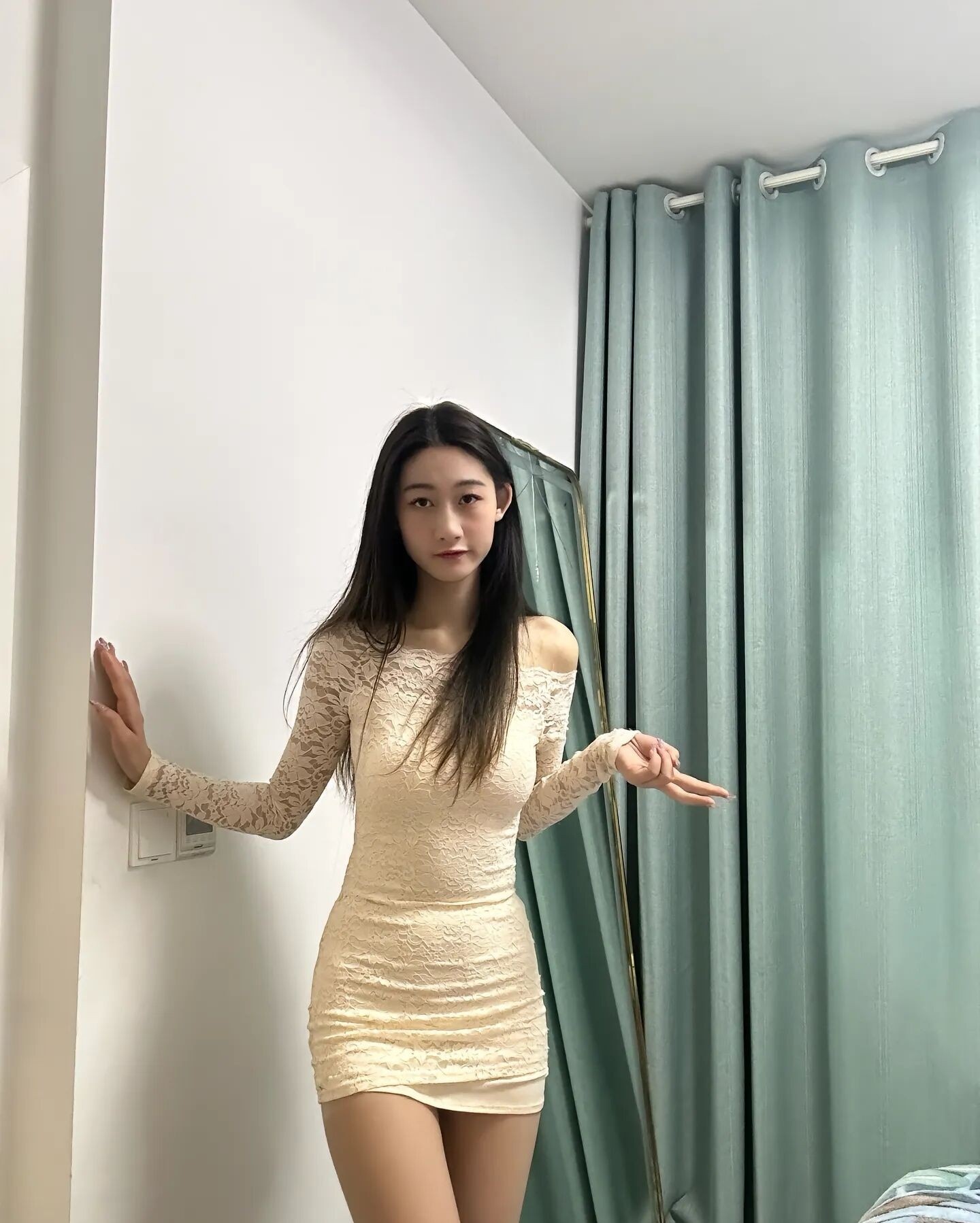 万达广场乖妹子