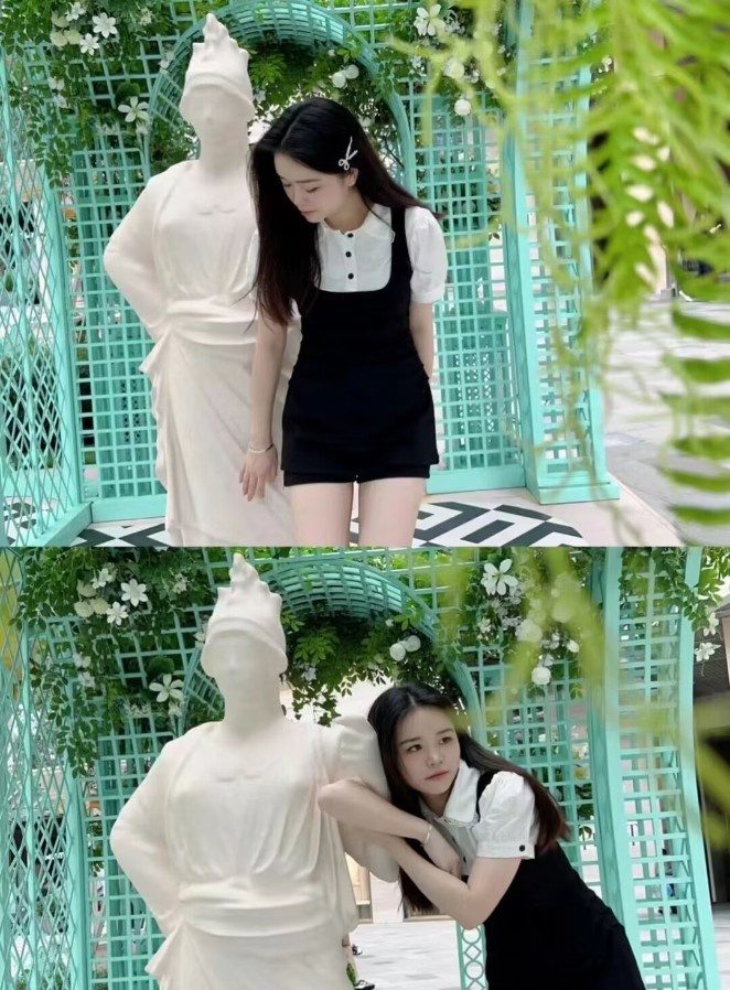 年轻小美女