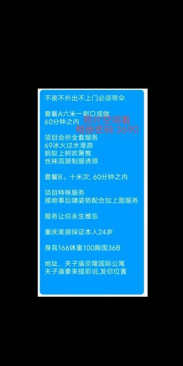 秦淮公寓美女