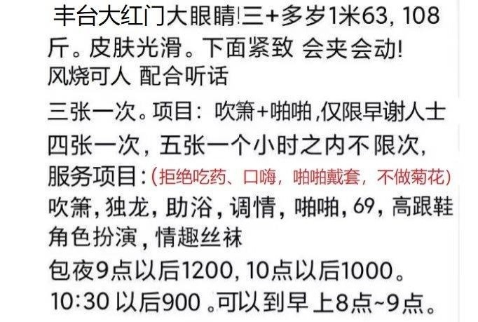 丰台大红门大乳头少妇