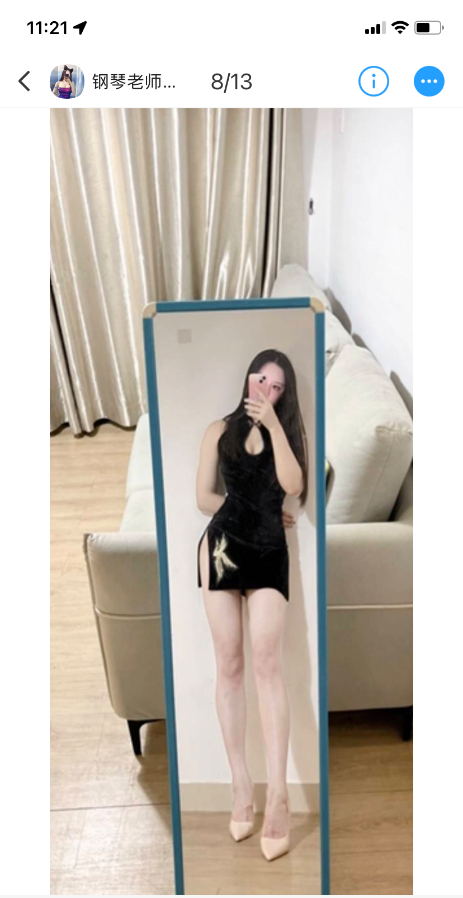 夜探钢琴老师lili