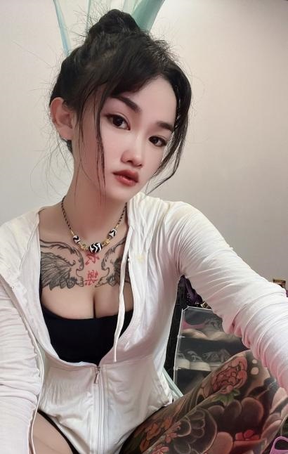 福田纹身妹
