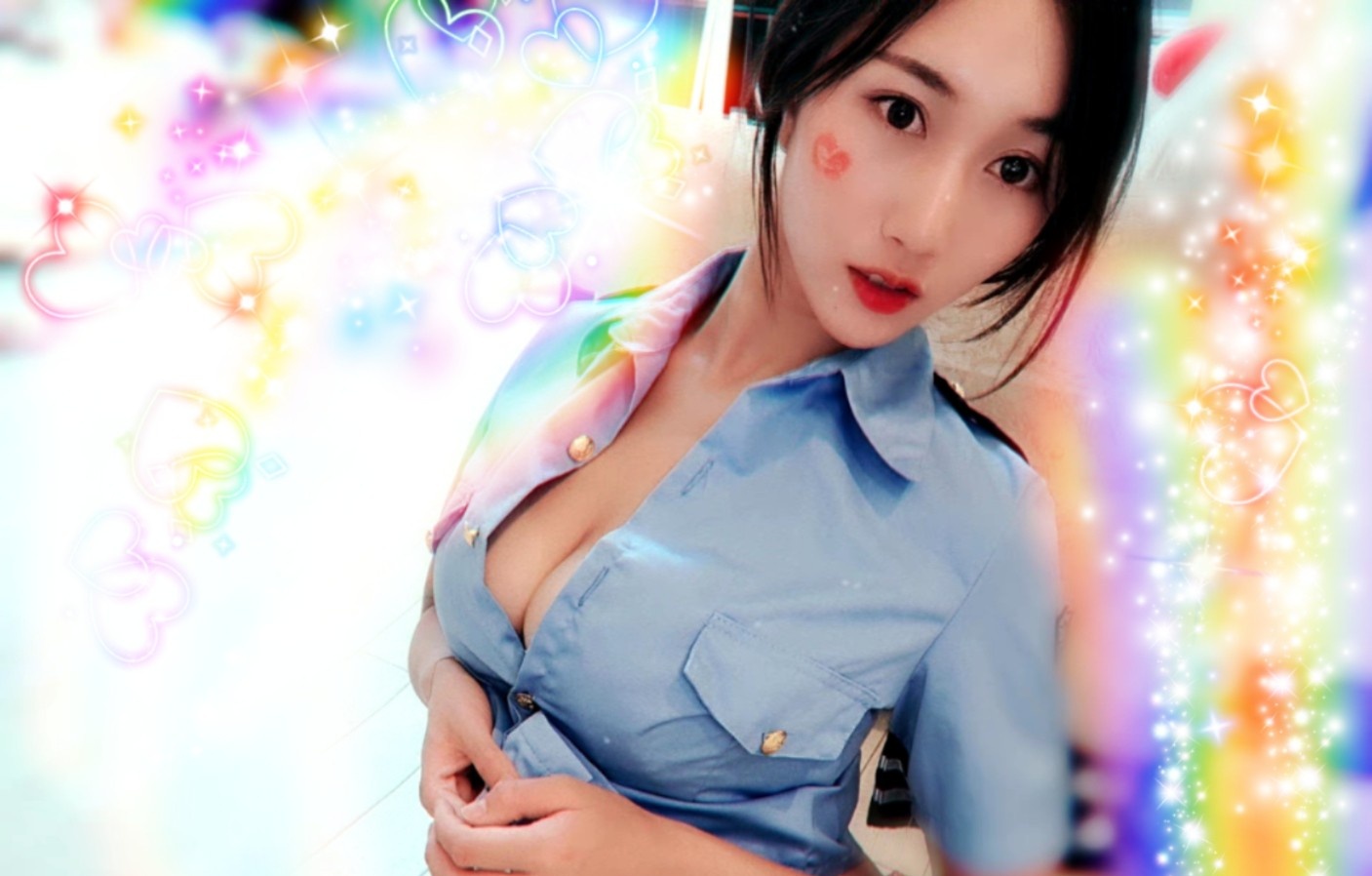 美女姗姗