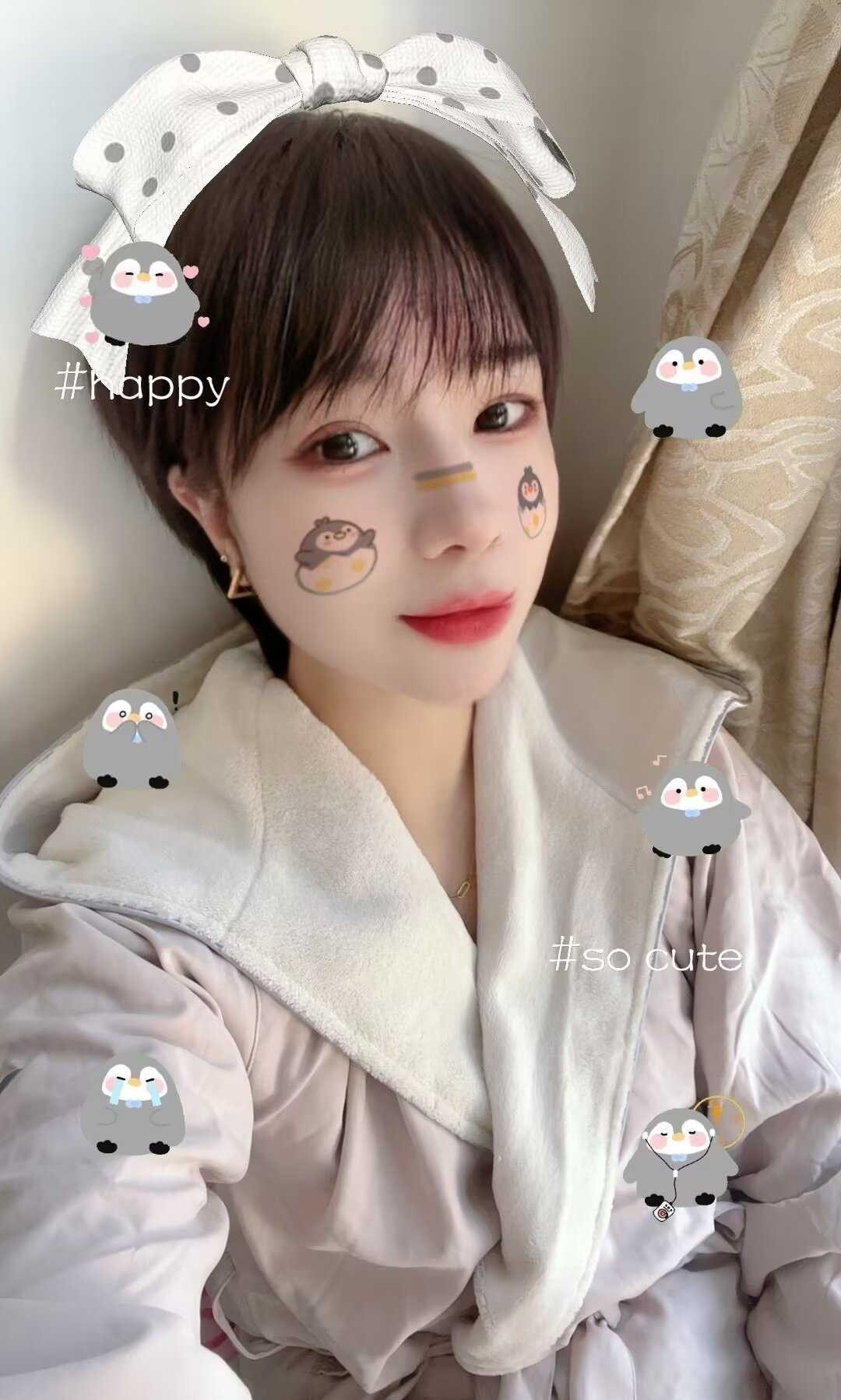 短发美女活好