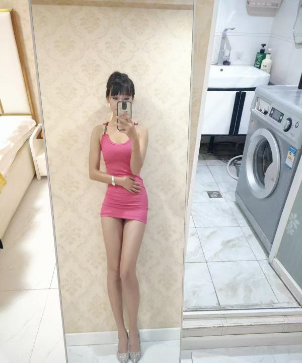 长腿妹子米粒