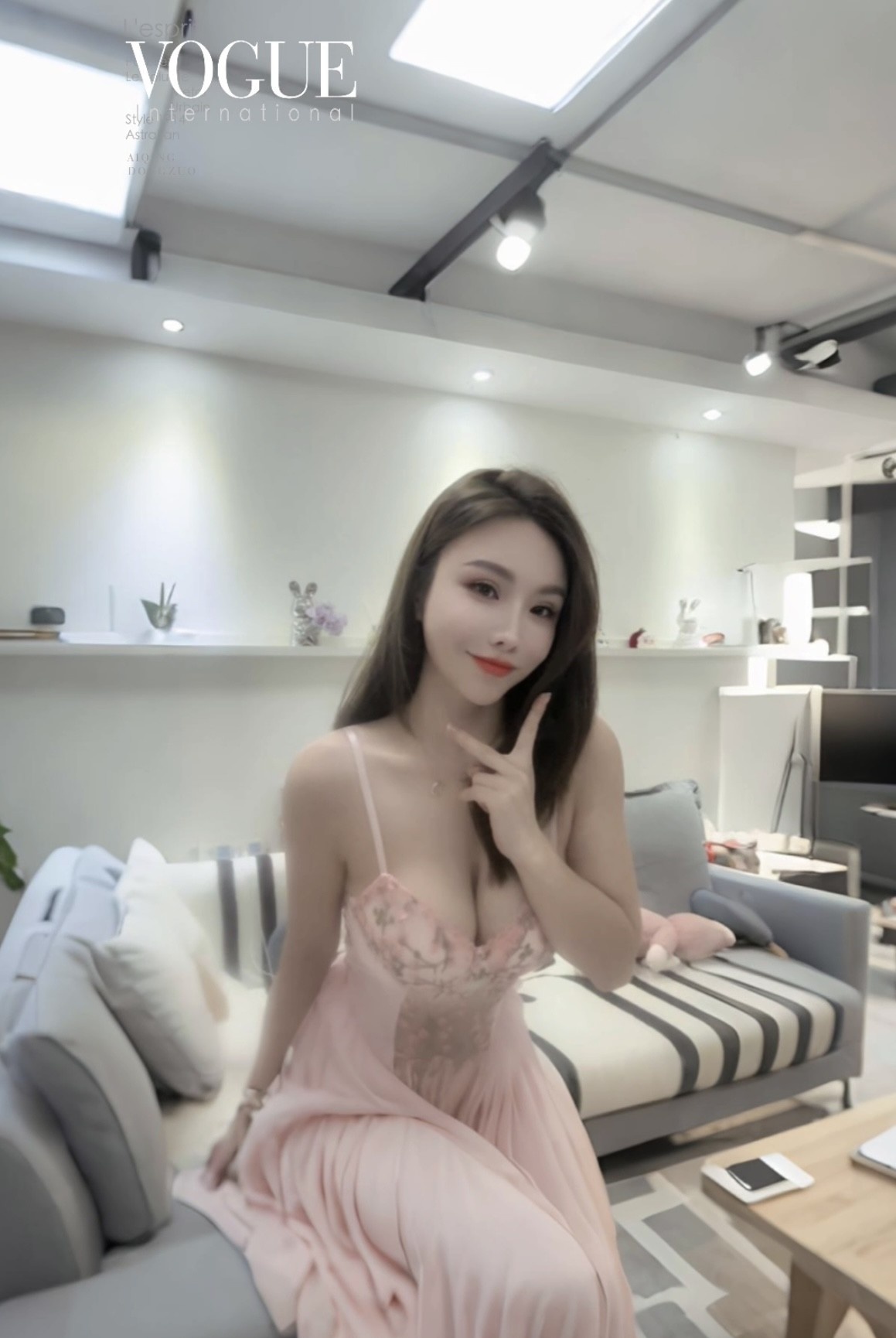 性感马甲线Tina