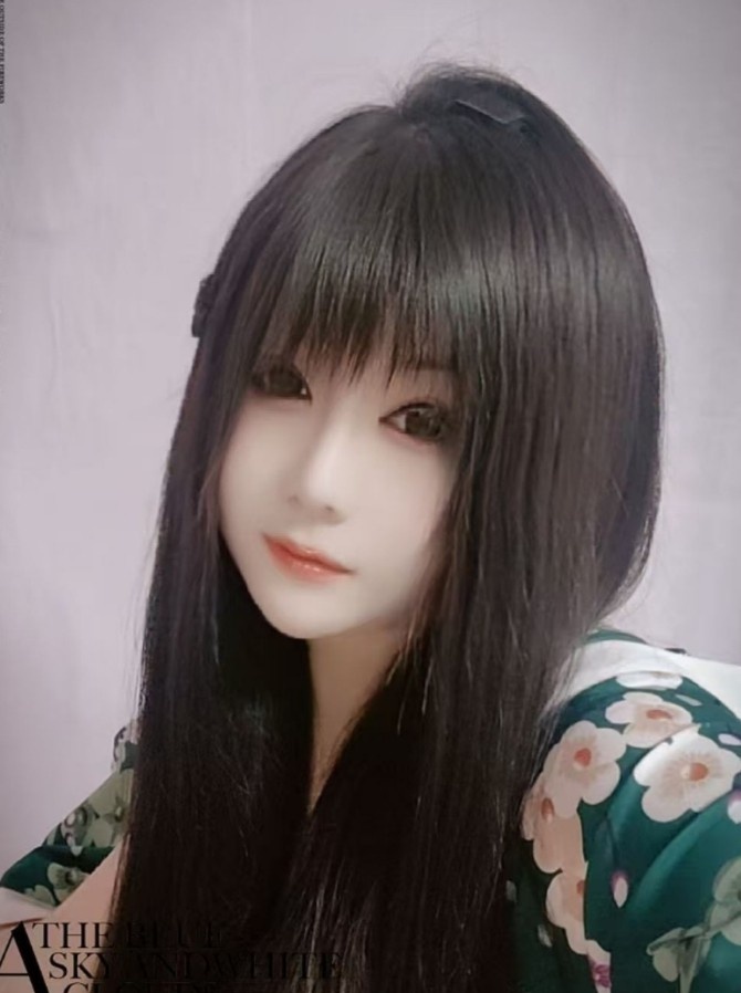 西青混血美女
