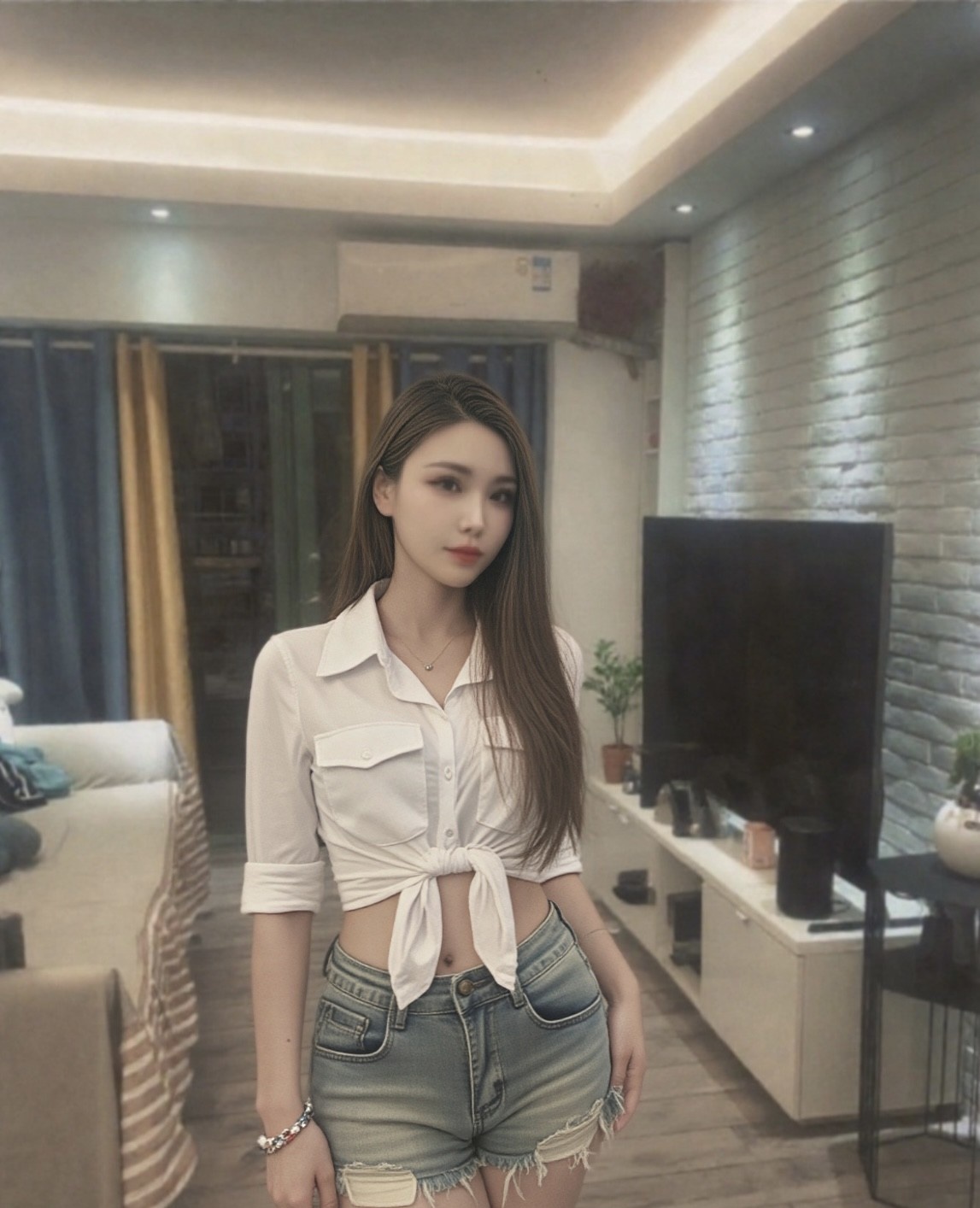 细腰颜值Tina
