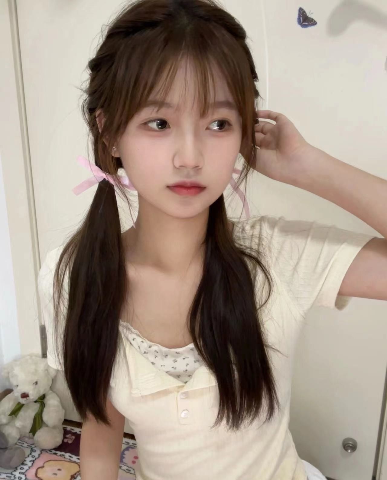 南山双马尾女孩