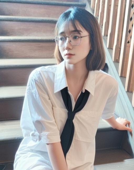眼镜少妇野子