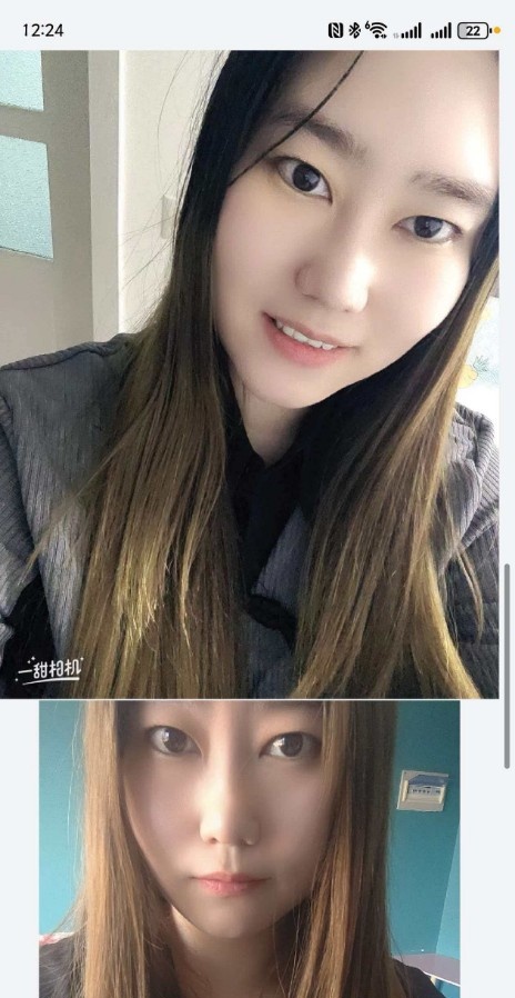 中央大街眼镜妹