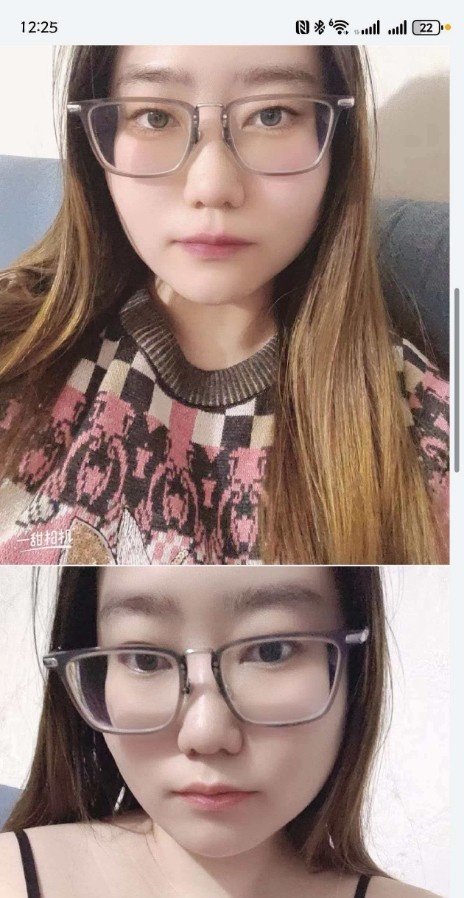 中央大街眼镜妹