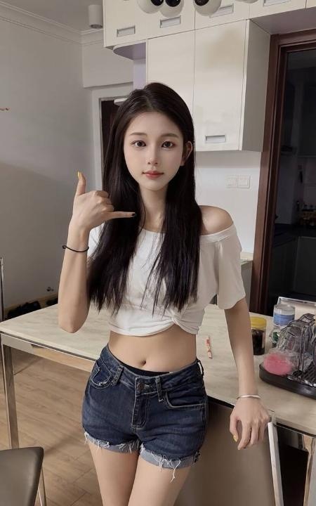 颜值嫩妹长腿老师
