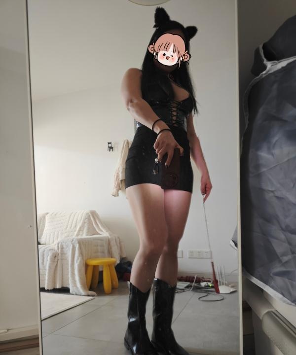 欧美身材的性感小母狗