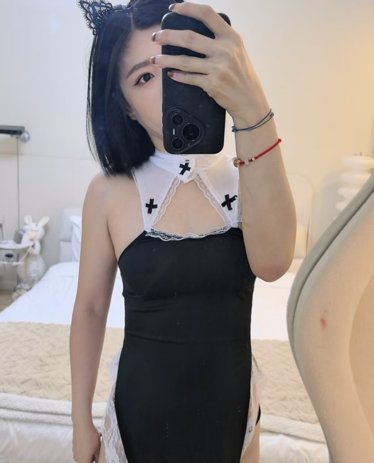 管城修女服小姐姐