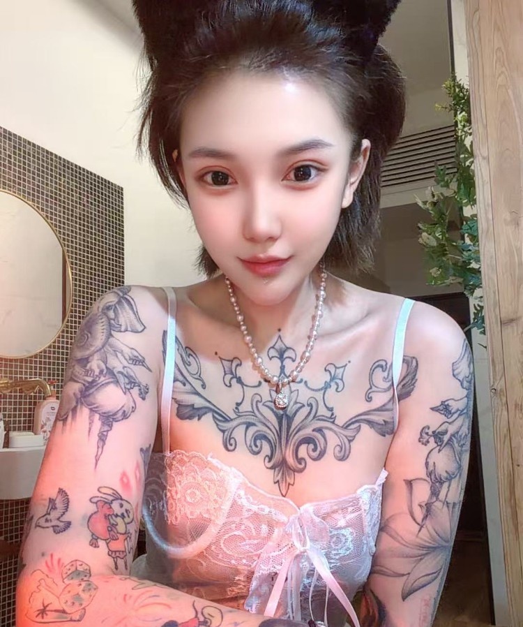 苏州兼职纹身妹