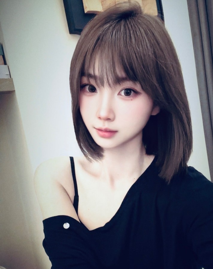 海口短发妹子