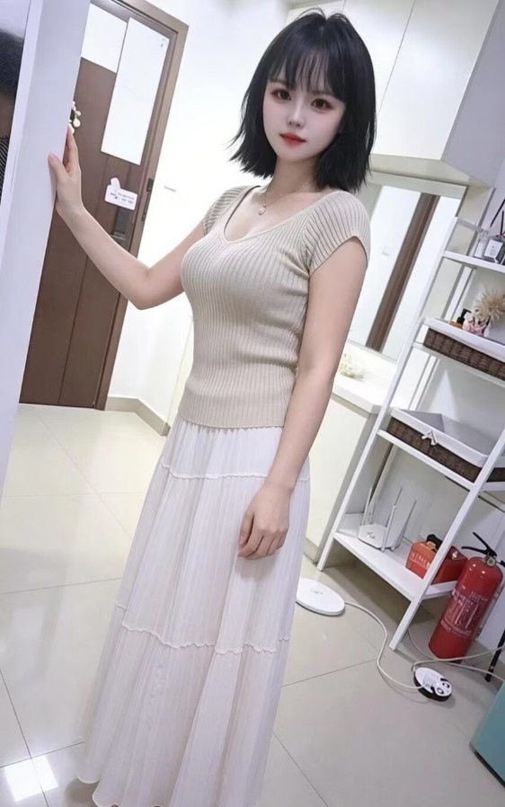 吴中微胖短发小女友