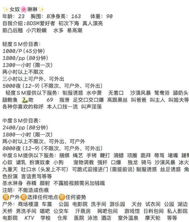 SM女奴琳琳