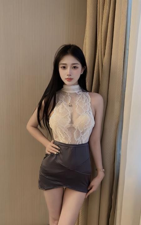 身材苗条颜值长腿嫩妹